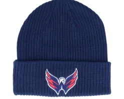 Washington Capitals Core Knit Athletic Navy Cuff - Fanatics