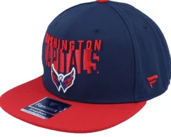Washington Capitals Navy/Red Snapback - Fanatics