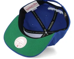 Washington Capitals Vintage Hat Trick Blue Snapback - Mitchell & Ness