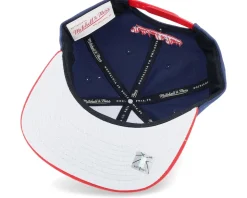 Washington Wizards Core Basic Navy/Red Snapback - Mitchell & Ness