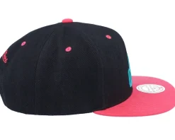 Washington Wizards Tone Santa Ana 2 Black/Pink Snapback - Mitchell & Ness