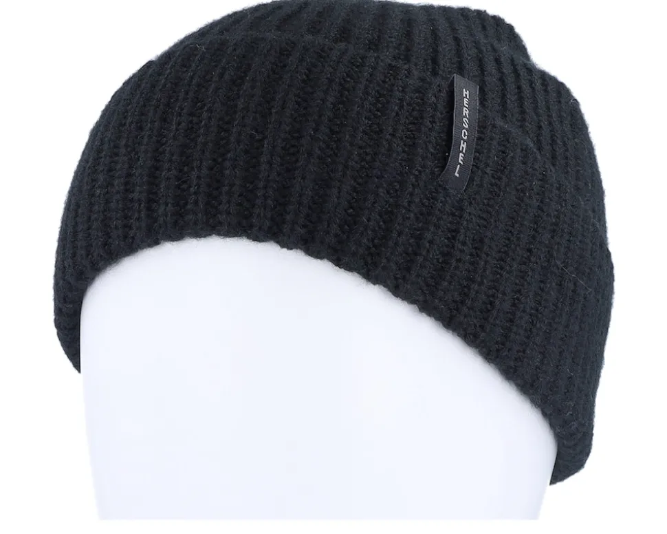 Watch Cap Vertical Id Beanie Black Cuff - Herschel