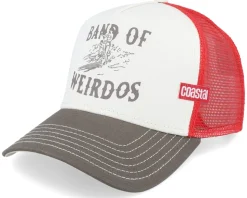 Weirdos White/Olive/Red Coastal Trucker - Coastal