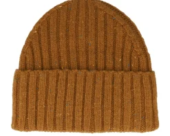 Wells Fleck Rib Beanie Dark Navy Cuff - Les Deux