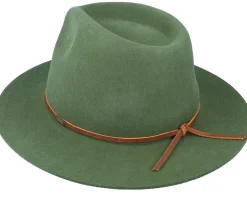 Wesley Clover Green Fedora - Brixton