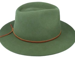 Wesley Clover Green Fedora - Brixton