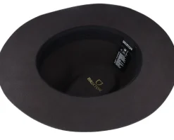 Wesley Packable Washed Black Xl Fedora - Brixton