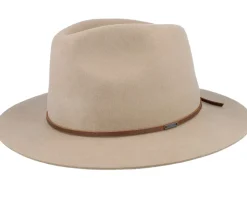 Wesley Sand/Brown Fedora - Brixton