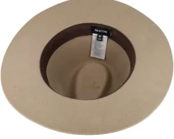Wesley Sand/Brown Fedora - Brixton