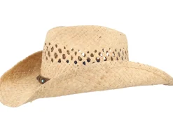 Western Raffia Beige Straw Hat - Stetson
