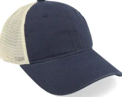 Wezi Blue/Beige Soft Trucker Cap - Wei