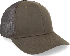112wf Fremont Solid Brown Trucker - Richardson