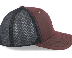112wf Fremont Split Burgundy/Black Trucker - Richardson