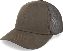 112wf Fremont Split Khaki/Loden Trucker - Richardson