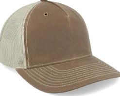 112wh Hawthorne Split Buck/Khaki Trucker - Richardson
