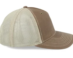 112wh Hawthorne Split Buck/Khaki Trucker - Richardson