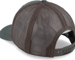 112wh Hawthorne Split Dark Olive/Coffee Trucker - Richardson