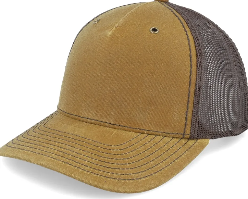 112wh Hawthorne Split Whiskey/Brown Trucker - Richardson