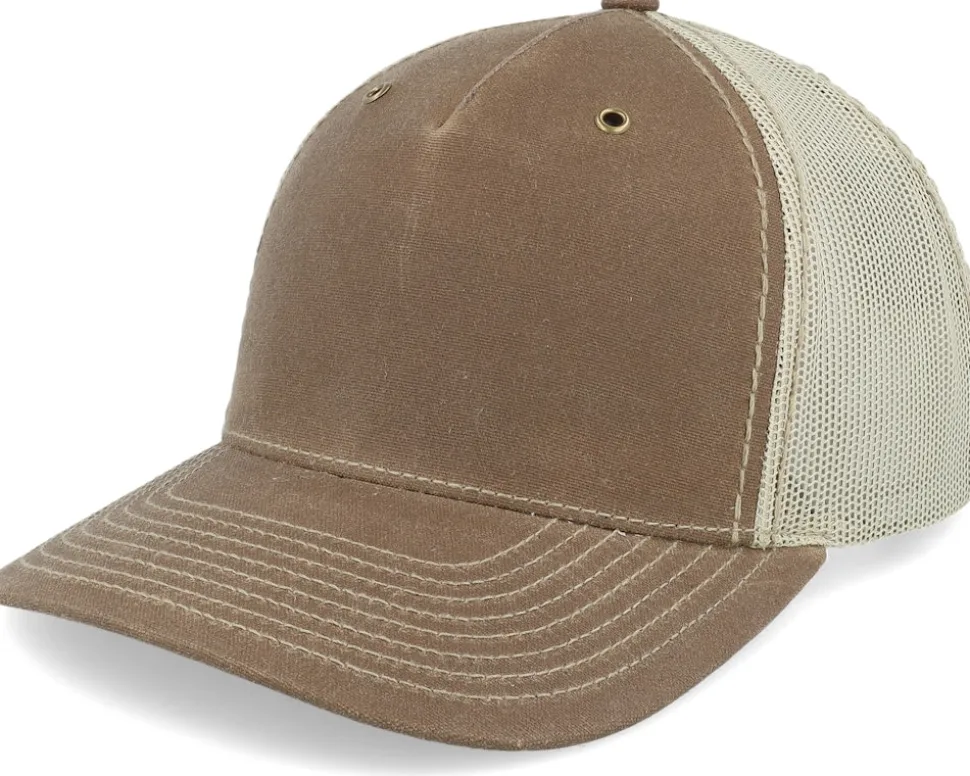 112wh Hawthorne Split Whiskey/Brown Trucker - Richardson