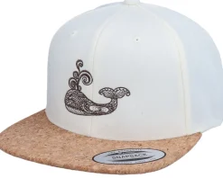 Whale Mandala Natural/Cork Snapback - Iconic