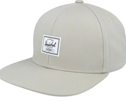 Whaler 6 Panel Cap Abbey Stone Snapback - Herschel
