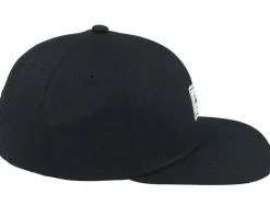 Whaler 6 Panel Cap Black Snapback - Herschel