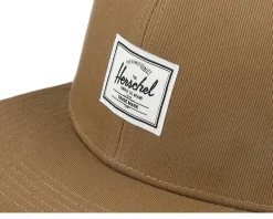 Whaler 6 Panel Cap Rubber Snapback - Herschel