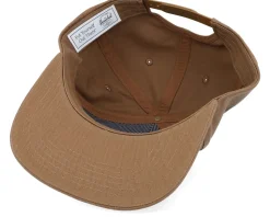 Whaler 6 Panel Cap Rubber Snapback - Herschel