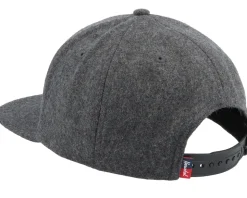 Whaler Classic 6 Panel Hsc Crest Heather Black Snapback - Herschel