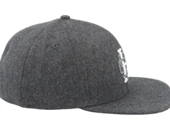 Whaler Classic 6 Panel Hsc Crest Heather Black Snapback - Herschel