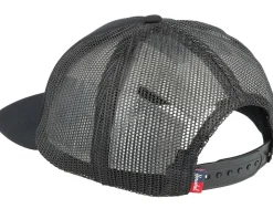 Whaler Mesh Black Classic Logo Trucker - Herschel