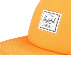 Whaler Mesh Classic Logo Safety Orange Trucker - Herschel