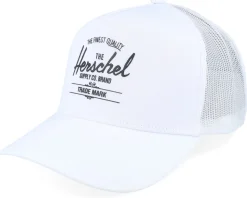 Whaler Tall Mesh Cap White A-Frame Trucker - Herschel