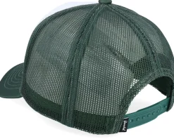 Whaler Tall Mesh Shop Cap Green/White/Yellow A-Frame Trucker - Herschel