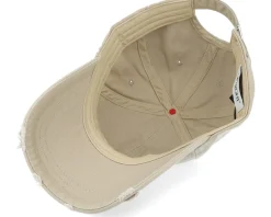 Whisper Twill Soft Classic Baseball Cap Light Khaki Dad Cap - Upfront