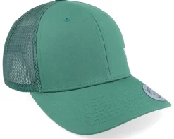 White Fish Hook Logo Evergreen Trucker - Skillfish