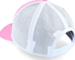 White Fish Hook Logo Pink/White Trucker - Skillfish