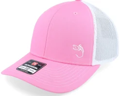 White Fish Hook Logo Purple/White Trucker - Skillfish