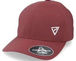 White Insignia Delta Seamless Maroon Flexfit - Padelville