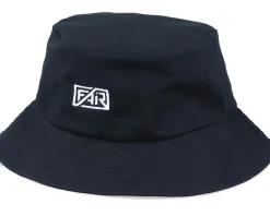 White Logo Black Bucket - Fair