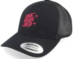 White One More Rep Fitness Black Trucker - Berzerk