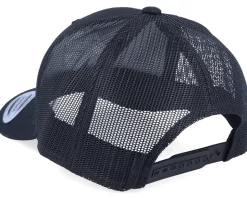 White Paper Wolf Black Trucker - Origami