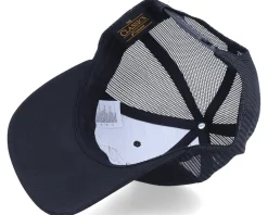 White Paper Wolf Black Trucker - Origami