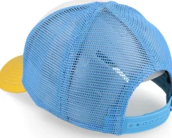 White/Light Blue/Gold Trucker - Equip