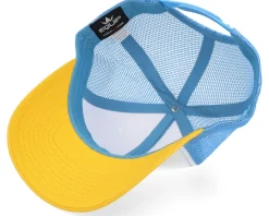 White/Light Blue/Gold Trucker - Equip