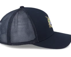 Wild Cat Color Black Trucker - Iconic
