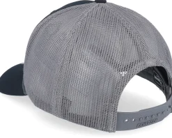 Wildlife Eagle Brown Patch Black/Charcoal Rope A-Frame Trucker - Wild Spirit