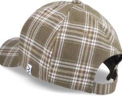 WILLA Tweed Olive/Beige High Crown Adjustable - Wei