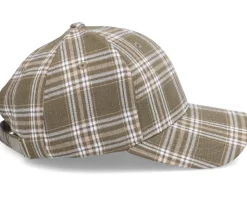 WILLA Tweed Olive/Beige High Crown Adjustable - Wei