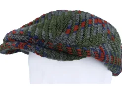 Willey Checked Sixpence Army Flat Cap - Upfront